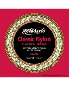 D'addario NAILONKIELISARJA CLR/ SILVER, NORMAL TENSION 