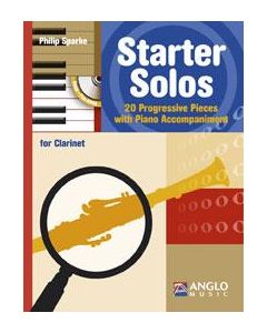  STARTER SOLOS + CD  (SPARKE) CLARINET + PIANO 