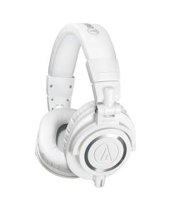 Audio-technica ATH-M50X Suljetut studiokuulokkeet, valkoiset 