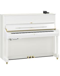 Yamaha piano U1SH3PWH silent valkoinen kiiltävä 