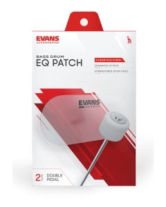 Evans EQ PATCH lyöntivahvike tuplapedaalille (2 kpl) 