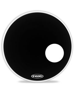 Evans 20" Bass drumhead EQ3 Res Blk 