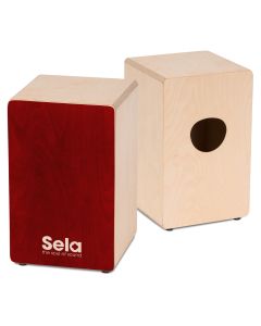 Sela percussion Cajon Punainen 