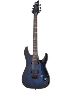 Schecter OMEN ELITE-6 See Thru Blue Burst 