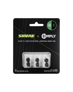 Shure EACYF1-6S vaahtomuovisovite, S-koko, 3 paria 