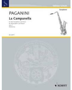  PAGANINI LA CAMPANELLA ALTO SAX + PIANO ARR HEKKEMA 