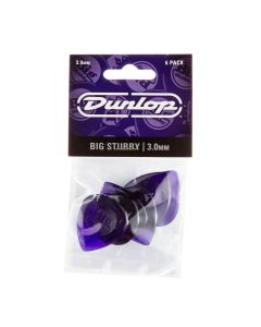 Dunlop Plektrapussi Big Stubby 3,00 mm / 6 kpl 