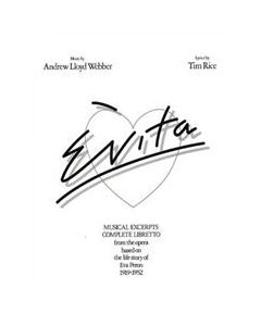  EVITA VOCAL SELECTIONS PVG WEBBER RICE 