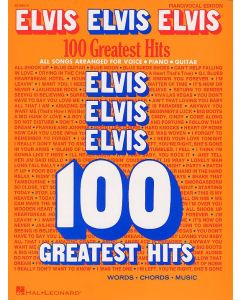  ELVIS PRESLEY, 100 GREATEST HITS PIANO/VOCAL/GUITAR 