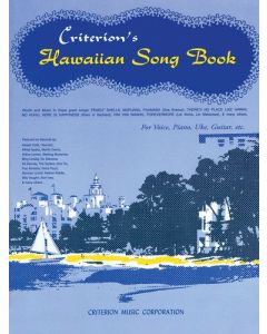  CRITERION'S HAWAIIAN SONG BOOK PVG UKE 