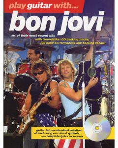  BON JOVI PLAY GUITAR WITH +CD 