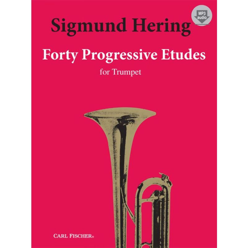 HERING 40 PROGRESSIVE ETUDES TRUMPET+ONLINE AUDIO • Musiikkikauppa F ...