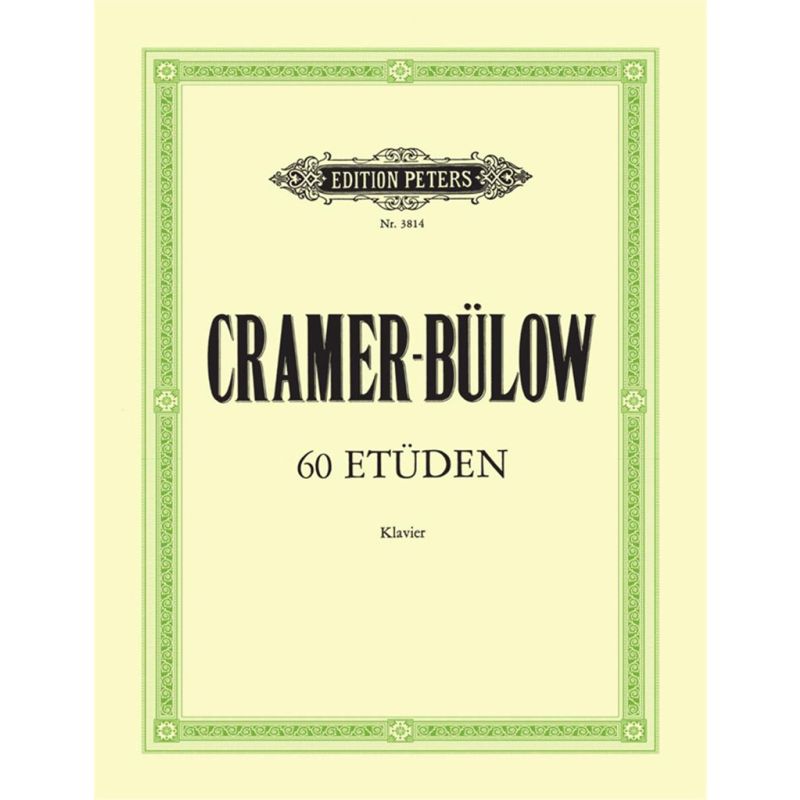 CRAMER BÜLOW 60 STUDIES PIANO PETERS • Musiikkikauppa F-Musiikki