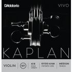 D'addario Kaplan Vivo viulun kielisarja, Medium tension 