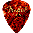 Fender Plektrapussi 351 Thin, Tortoise Shell 