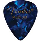 Fender Plektrapussi 351 Medium, Blue Moto 