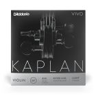 D'addario Kaplan Vivo viulun kielisarja, Light tension 